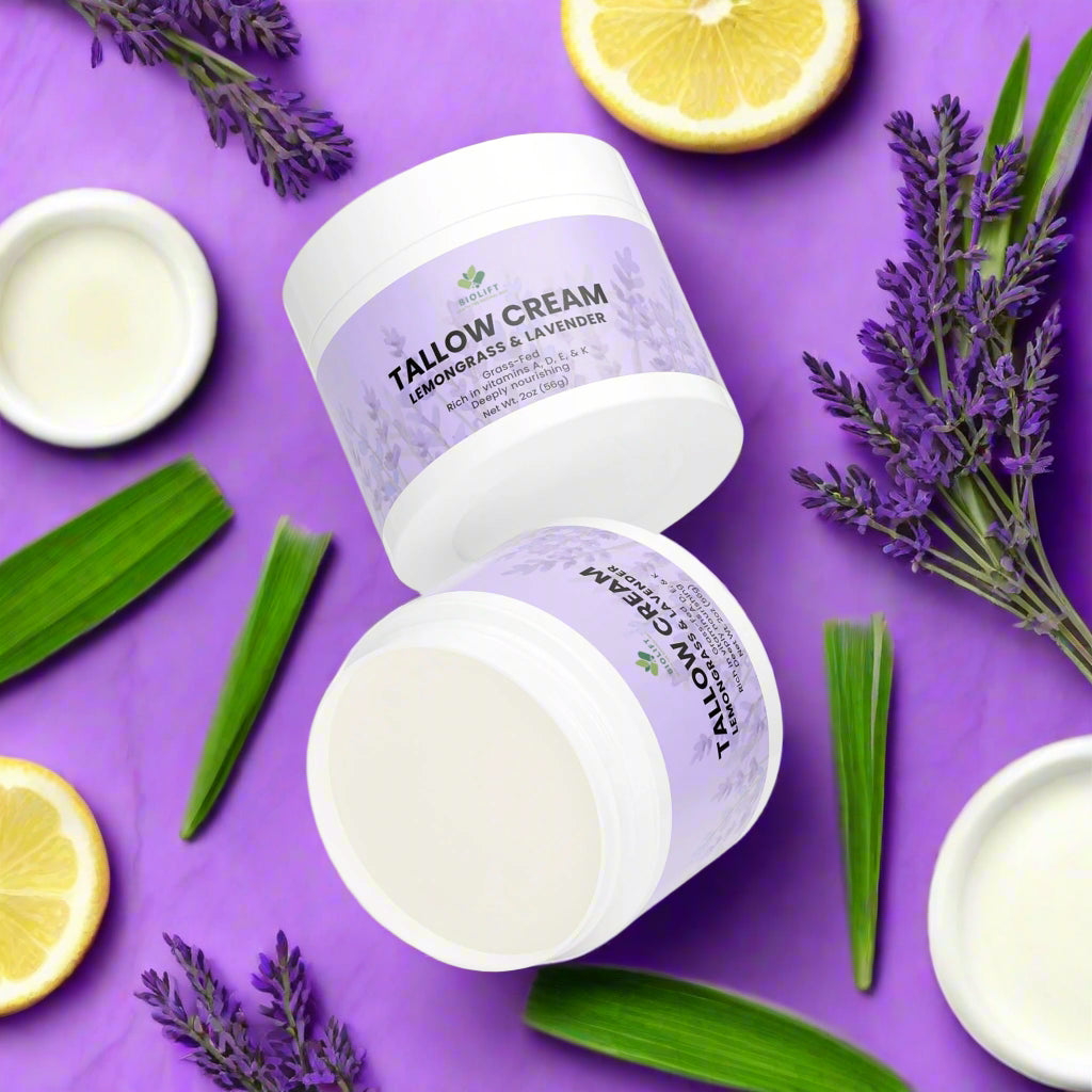 Tallow Cream Lemongrass & Lavender
